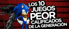 Los 10 juegos peor calificados de la actual generación hasta el momento
