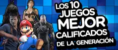 Los 10 juegos mejor calificados de la actual generación hasta el momento