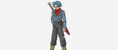 Trunks del Futuro llegará a Dragon Ball Super... con pelo azul