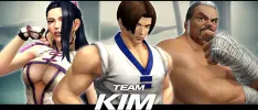 El equipo de Kim viene a impartir justicia en KOF XIV