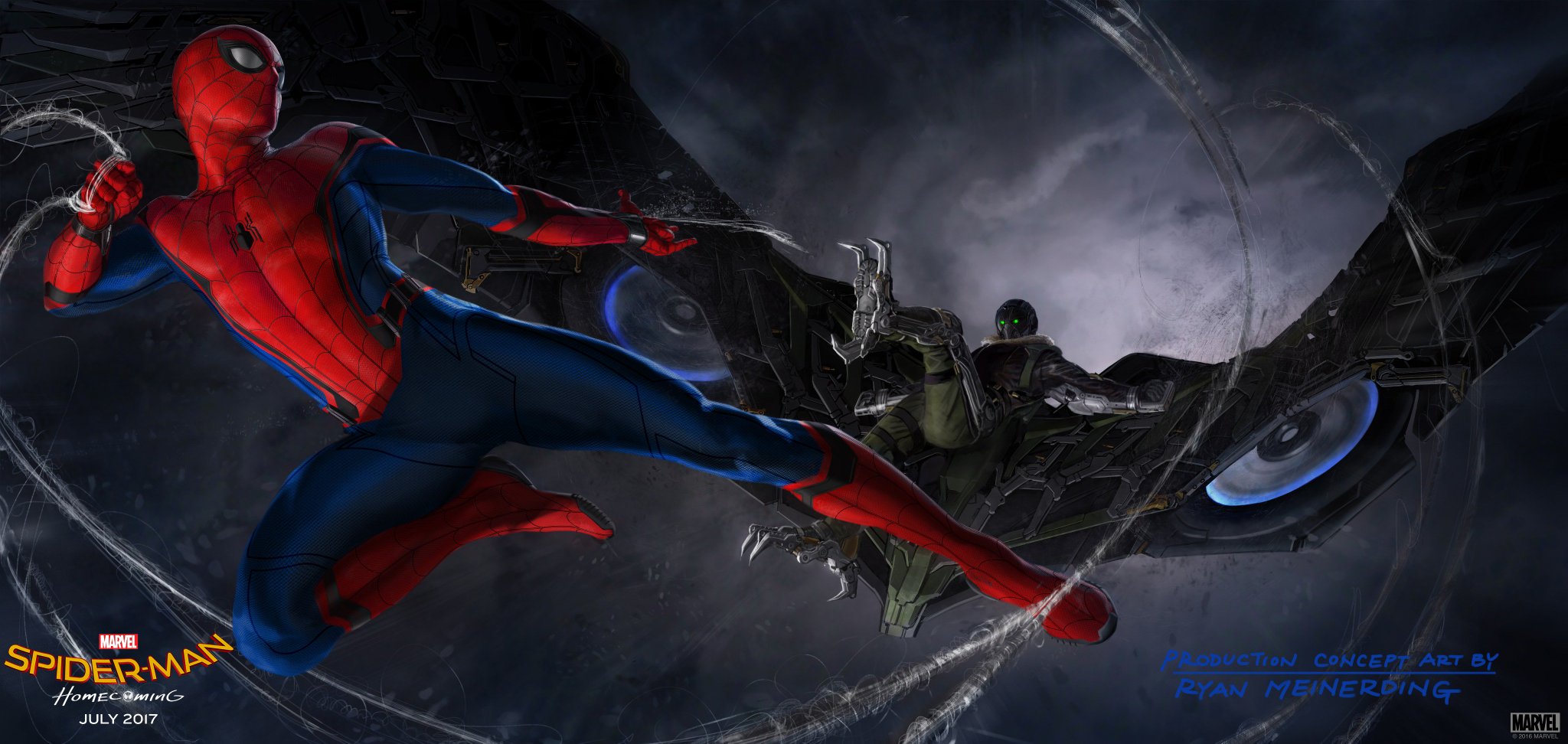 SpideyHomecomingArt