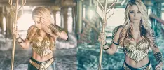 Este cosplay de Aquaman te robará el corazón
