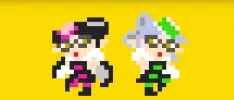 Así de cool se ven las Squid Sisters en Super Mario Maker