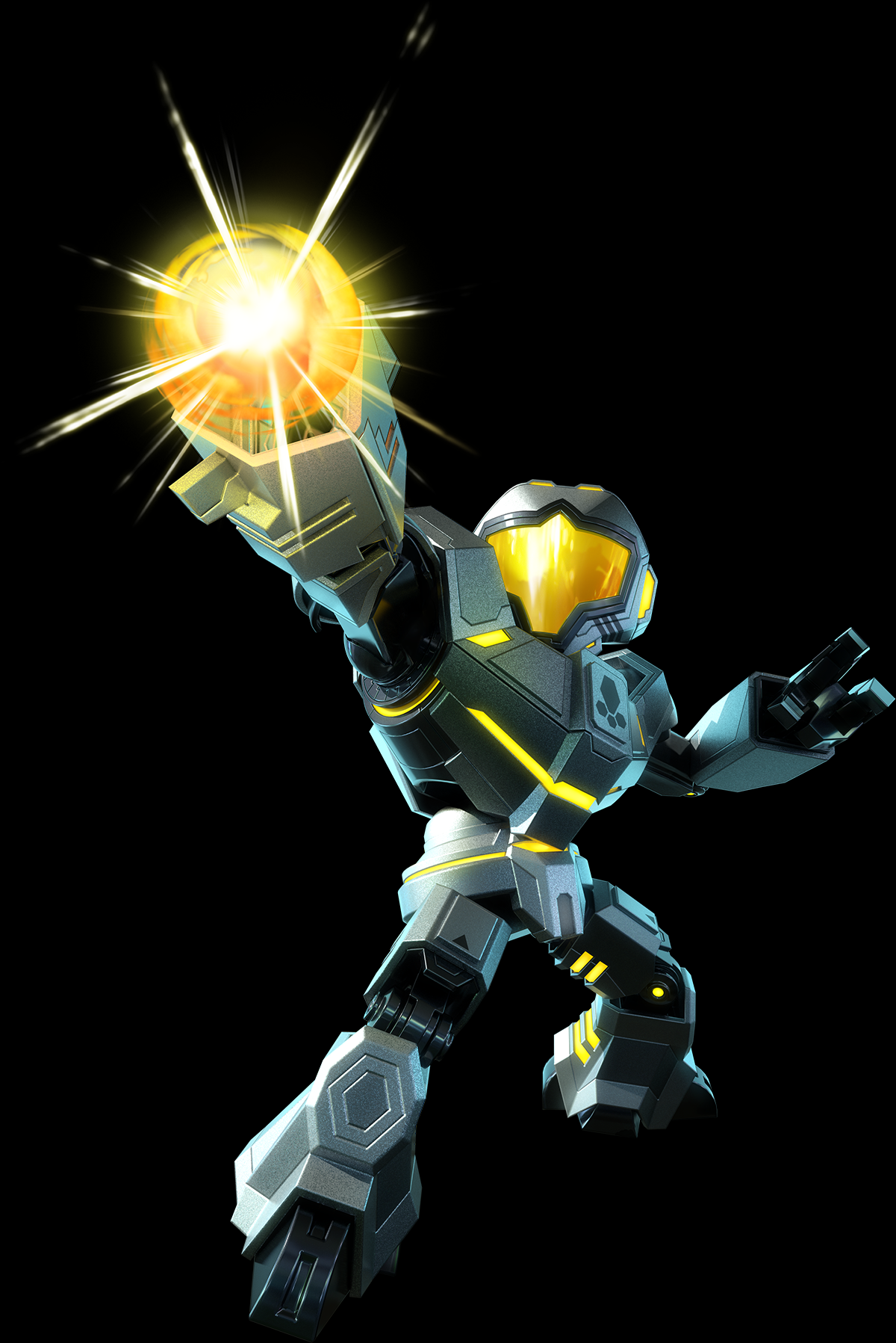 Metroid_Prime_Federation_Force_-_Yellow_Fed_Marine