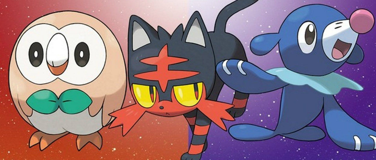 PokemonSunMoonStarters