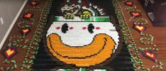 Cinco relajantes minutos viendo cómo caen fichas de dominó en homenaje a Super Mario World