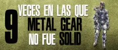 9 veces en que Metal Gear no fue Solid