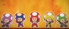 Sigue al escuadrón de los Toads en el tráiler de Paper Mario: Color Splash