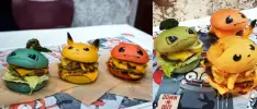 ¿Te comerías a un Pikachu? Checa estas hamburguesas de Pokémon