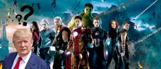 Los Avengers se unen contra Donald Trump