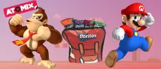 Atomix te regala una mochila 2D de la promo Doritos X Nintendo