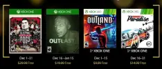 Revelados los juegos gratuitos para Games with Gold de diciembre