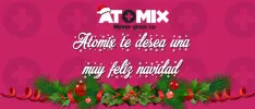Atomix te desea una feliz navidad