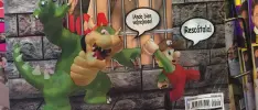 ¡LOL! Se fusilan a Mario y Bowser para promocionar portada de revista para caballeros