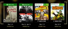 Éstos serán los juegos gratuitos de Games with Gold de marzo