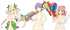 Habrá personajes de Dead or Alive en Senran Kagura: Peach Beach Splash