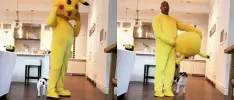 WTF! ¿Qué hace Dwayne “The Rock” Johnson disfrazado de Pikachu?