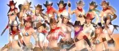 ¡Yee-haw! Llegaron los sexys trajes vaqueros a Dead or Alive 5: Last Round
