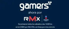 ¡No te pierdas los sábados Gamers por RMX Radio!