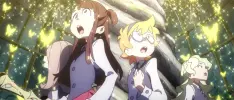 Aquí tienes otro mágico tráiler de Little Witch Academia: Chamber of Time