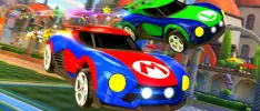 Rocket League de Switch tendrá autos exclusivos de Mario, Luigi y Samus