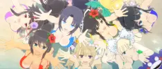 Harto fanservice en el tráiler de lanzamiento de Senran Kagura Peach Beach Splash