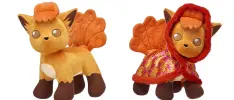 Llegaron los peluches de Vulpix que son muy bonitos