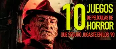 10 juegos de películas de horror que seguro jugaste en los 90