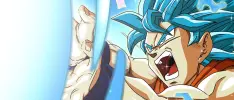 Mira a Gokú estilo Super Saiyajin Blue de la pluma de un viejo animador de Dragon Ball Z