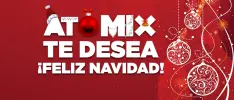 ¡Atomix te desea Feliz Navidad!