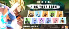 Revelados los personajes y detalles de la beta de Dragon Ball FighterZ