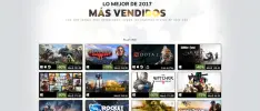 Valve revela la lista de los 100 juegos más vendidos en Steam durante 2017