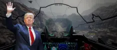 Donald Trump confunde aviones reales con los de Call of Duty