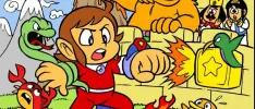 Alex Kidd de Sega, era un realidad un juego de Dragon Ball