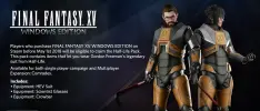 Final Fantasy XV de PC tendrá demo y trajes de Half-Life