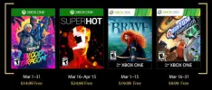Revelados los juegos de Games with Gold de marzo