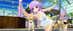 La linda Neptune se une a Senran Kagura: Peach Beach Splash