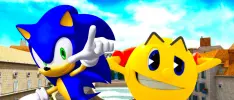 Sonic y Pac-Man unen fuerzas en este curioso cambio de juegos