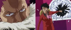Y el ganador del abrumador duelo entre Luffy y Katakuri es...