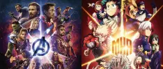 Chécate la épica colaboración entre My Hero Academia y Avengers