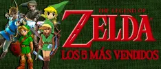Los 5 The Legend of Zelda más vendidos de la historia