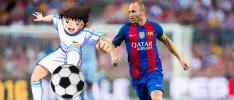 Andrés Iniesta se declara fan de los Súper Campeones