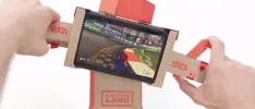 ¡VROOM! Mario Kart 8 Deluxe ya es compatible con Nintendo LABO