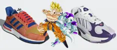 Echa otro vistazo a los poderosos tenis Adidas de Dragon Ball