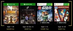 Éstos serán los juegos gratuitos de Games with Gold de septiembre
