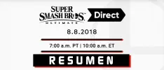 Resumen – Super Smash Bros. Ultimate Direct [08/08/18]