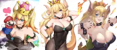 Y sí, Bowsette también es de las más buscadas en PornHub
