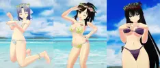 Nuevos bikinis radiantes arribaron a Senran Kagura: Peach Beach Splash