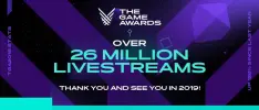 Más de 26 millones de personas vieron los Game Awards 2018