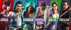 Craig Marduk, Armor King y Julia Chang se sumarán a Tekken 7
